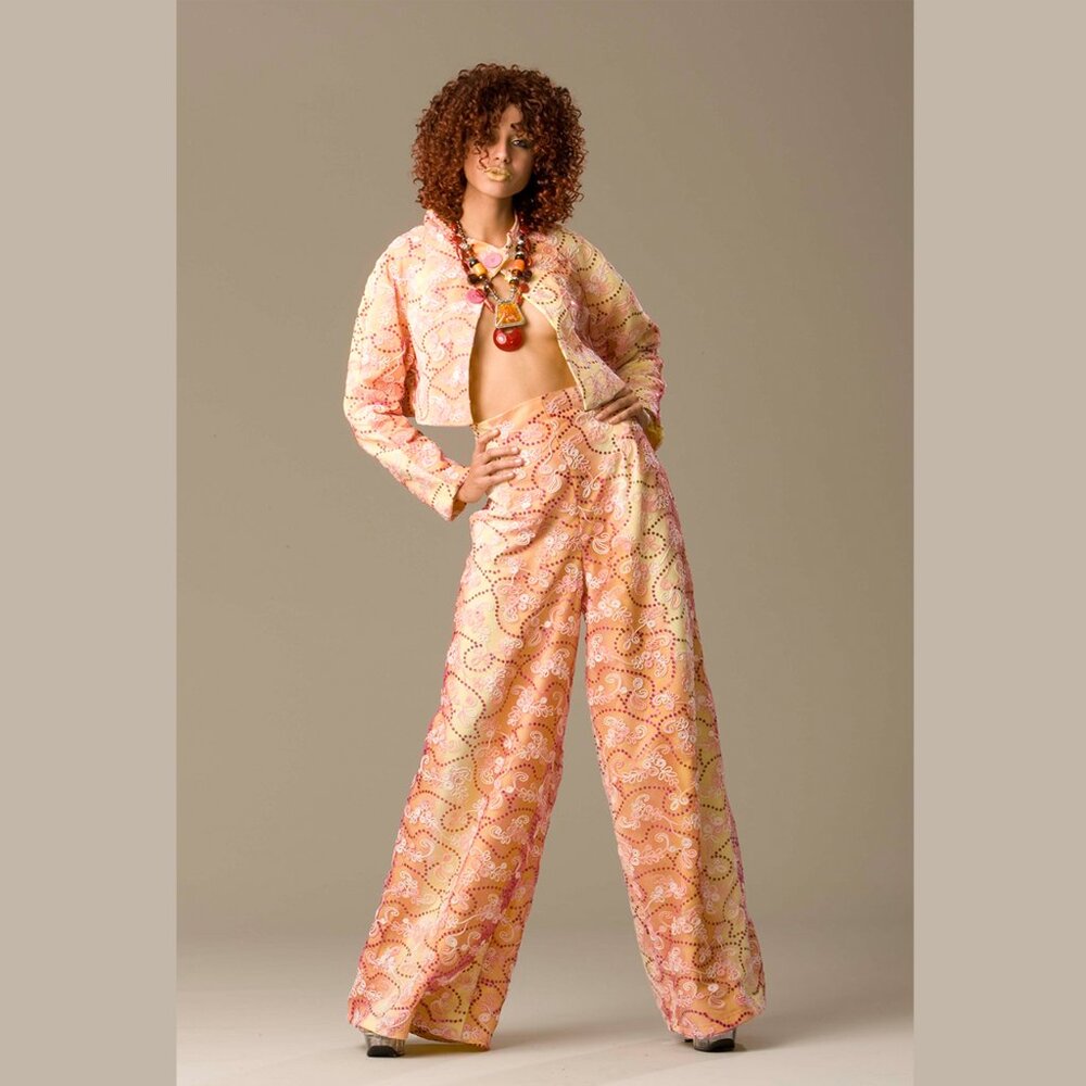 TWO-PIECE ENSEMBLE PANT SUIT - Picture 6 of 14